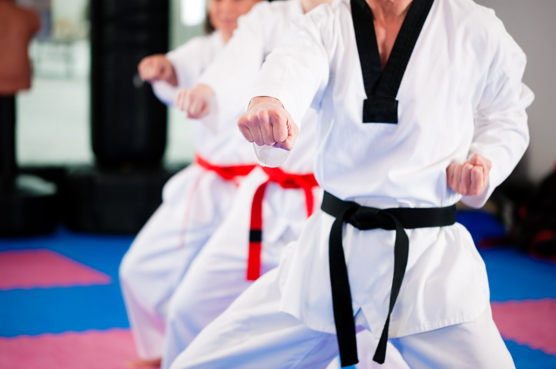 Taekwondo is the perfect for learning self defence